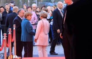 Personenschutz Angela Merkel
